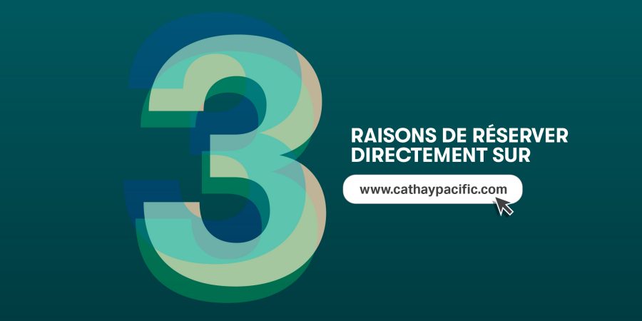 3 raisons de réserver en directement avec nous